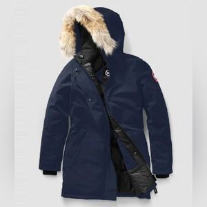 NWT Canada Goose Victoria Parka- Navy, size L
